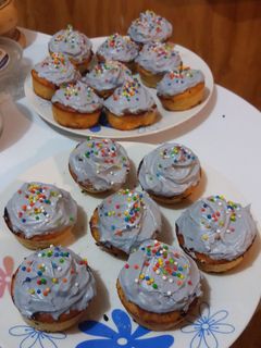 Una foto de Cupcakes con Harina de Coco