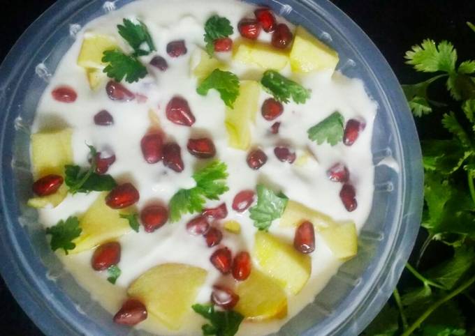 Recipe of Quick Fruits Cream Salad