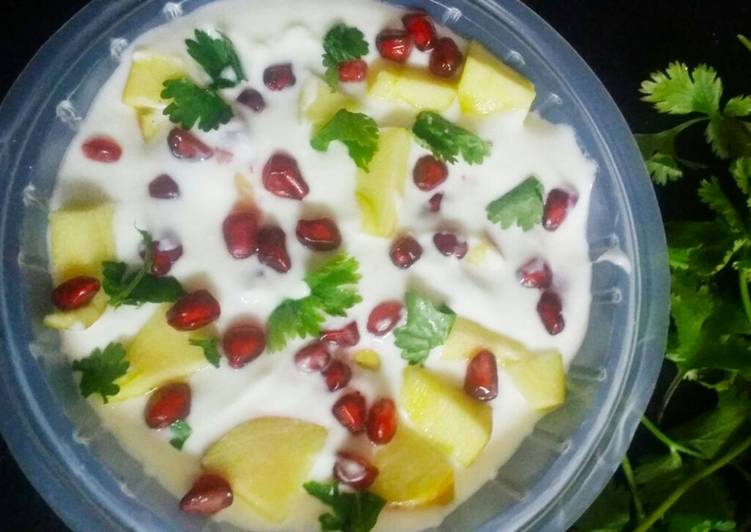 Recipe of Ultimate Fruits Cream Salad