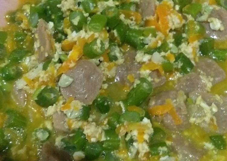 Resep Buncis Tumis Telor Wortel Bakso Tetelo Yang Enak
