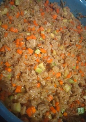 Una foto de Arroz chino