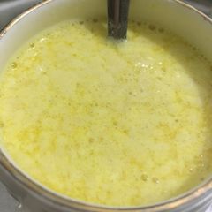 A picture of Besan wala dudh.
