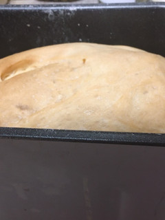 A picture of Basic white bread for bread machine.