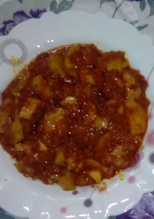 عکسی از دستور کدو اهوازی