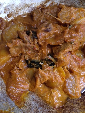 Cara Gampang Membikin Resep 16. Rendang daging kentang sederhana yang  Bikin Ketagihan Anti Ribet, Menggugah Selera