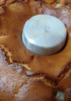 Una foto de Budín borrachito de peras y nueces