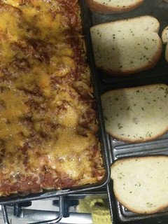 A picture of Hamburger casserole.