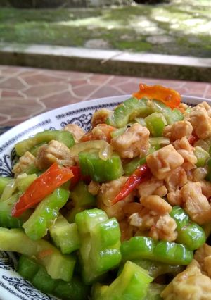 Foto resep Tumis pare