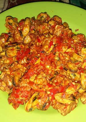 Foto resep Kerang tempe balado ala dapur yari