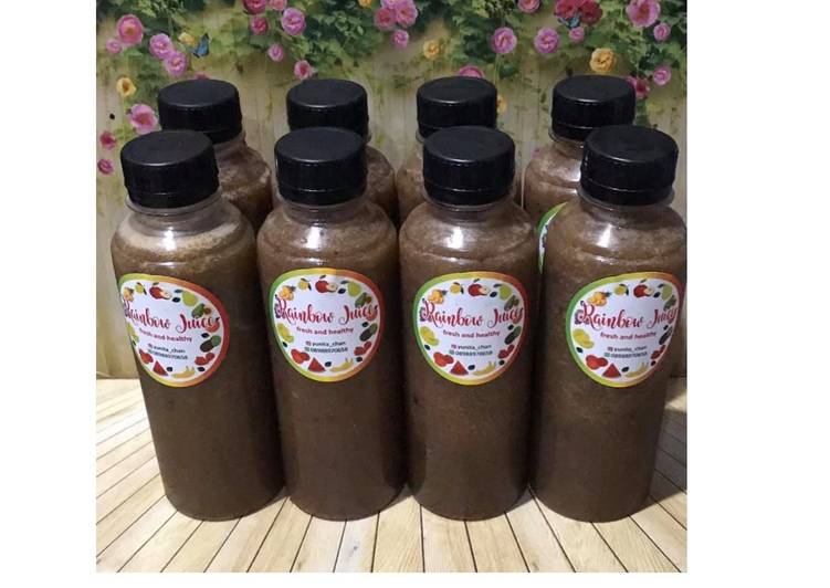 Langkah Mudah untuk Membuat Diet Juice Papaya Kale Pear Plum Blackcurrant yang Sempurna