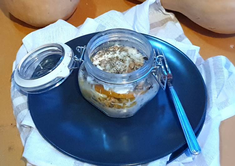 Simple Way to Make Qualsiasi sera della settimana Parmigiana di zucca in vasocottura al microonde