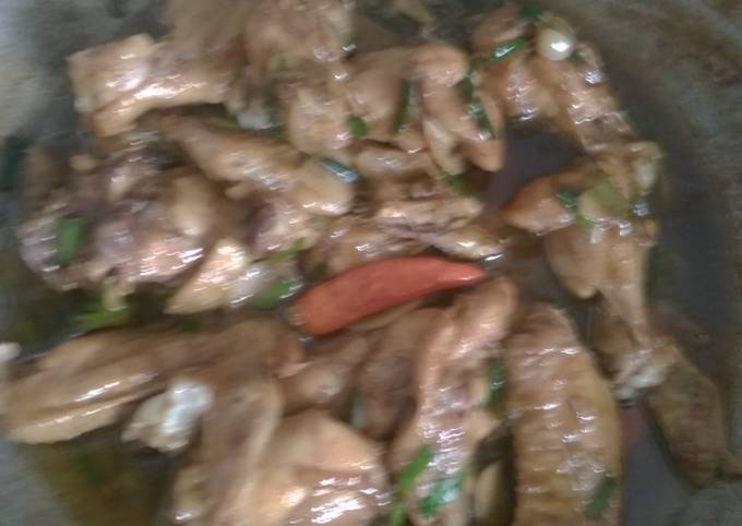 Ayam bumbu kecap mantap