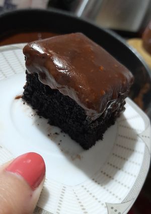 صورة لوصفة الكعكة الكوشية