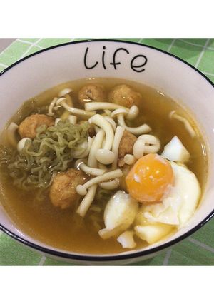 รูปของ บะหมี่ผักทรงเครื่อง