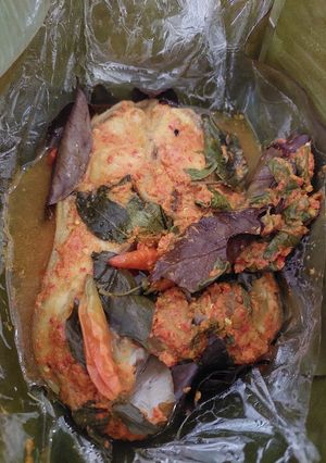 Foto resep Pepes ikan patin