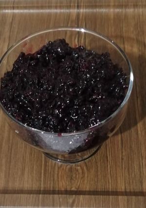 عکسی از دستور مربای تمشک