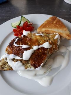 Töltött cukkini recept fotója