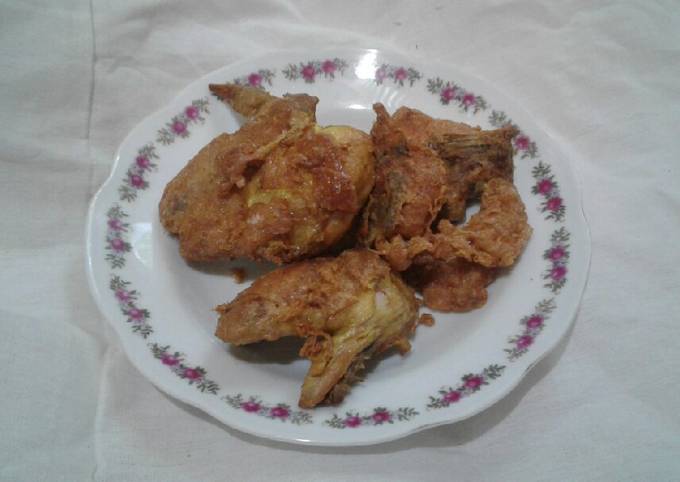 Ayam goreng telur krispi