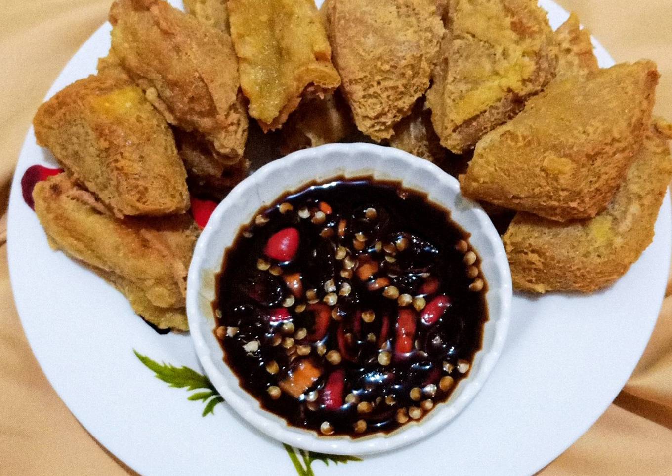 Tahu walik Aci sambal kecap