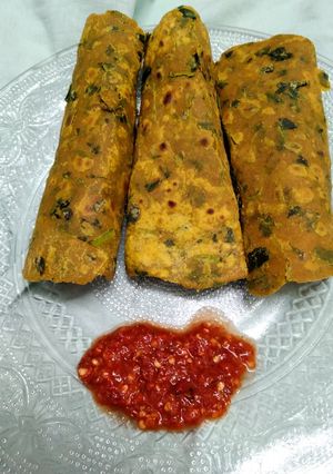 মেথি থেপলা(methi thepla recipe in bangali) রেসিপির প্রধান ছবি