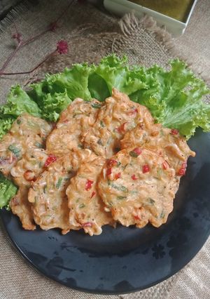 Foto resep Bakwan udang bulan