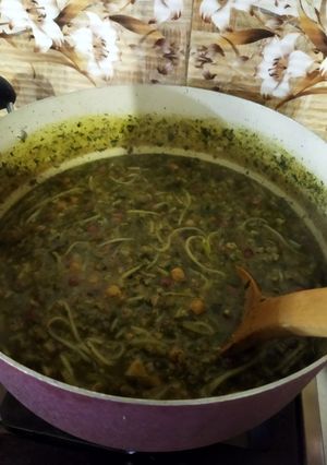 عکسی از دستور آش جو
