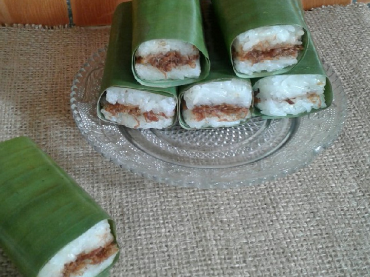 Anti Ribet, Membuat Lemper abon sapi Ekonomis Untuk Dijual