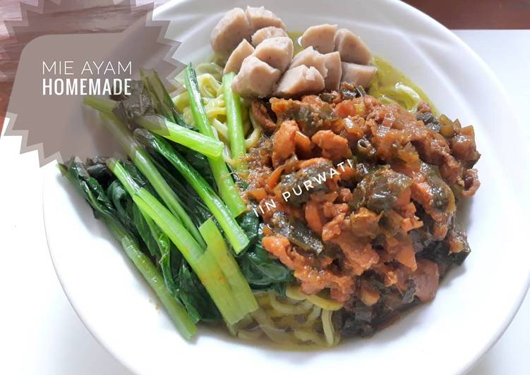 Resep Mie ayam homemade yang Bisa Manjain Lidah