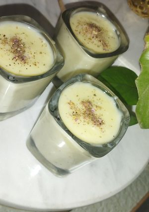 عکسی از دستور دسر زعفرانی