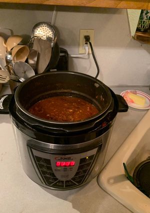 A picture of Instapot chili.