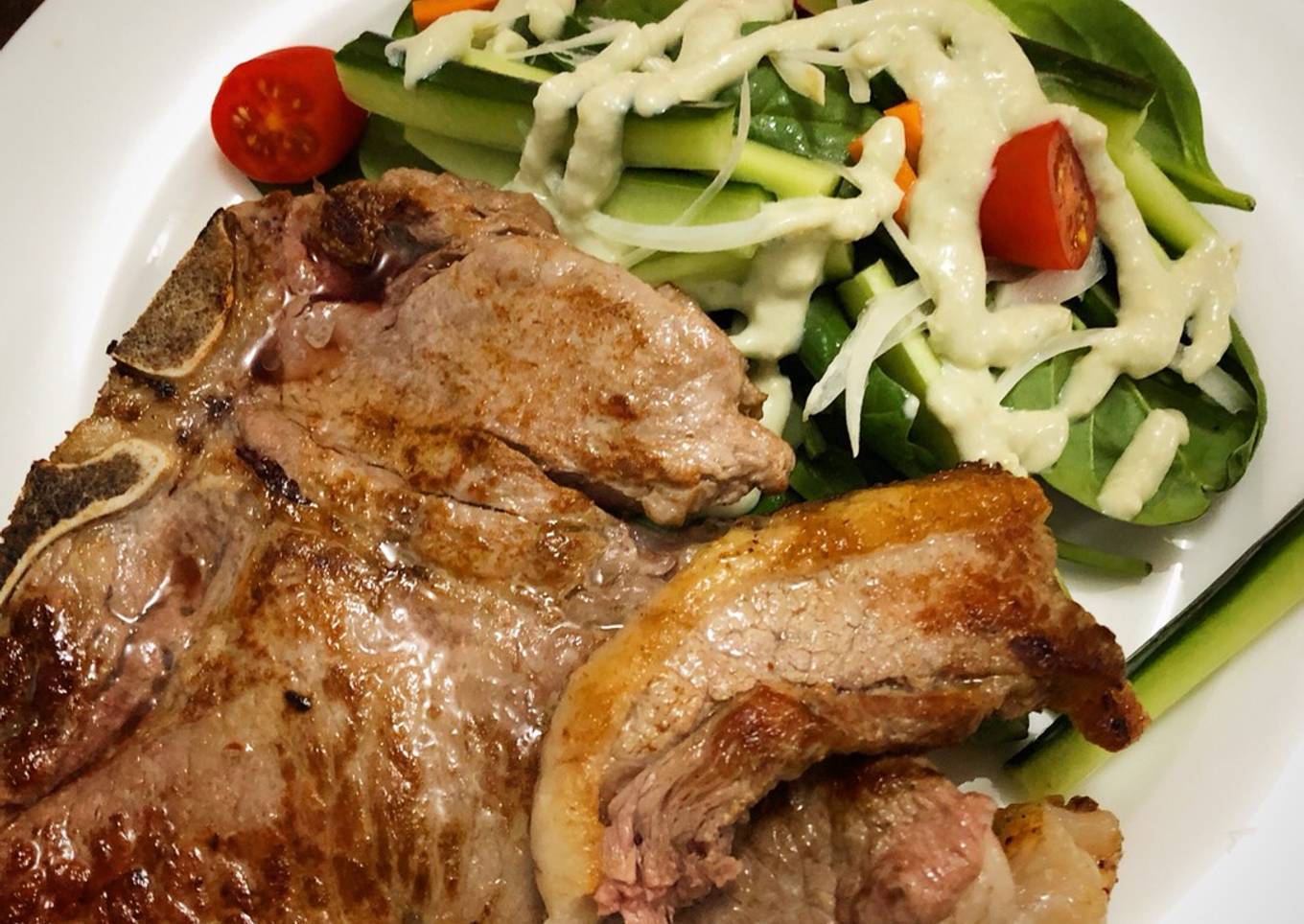Blue cheese salad dressing