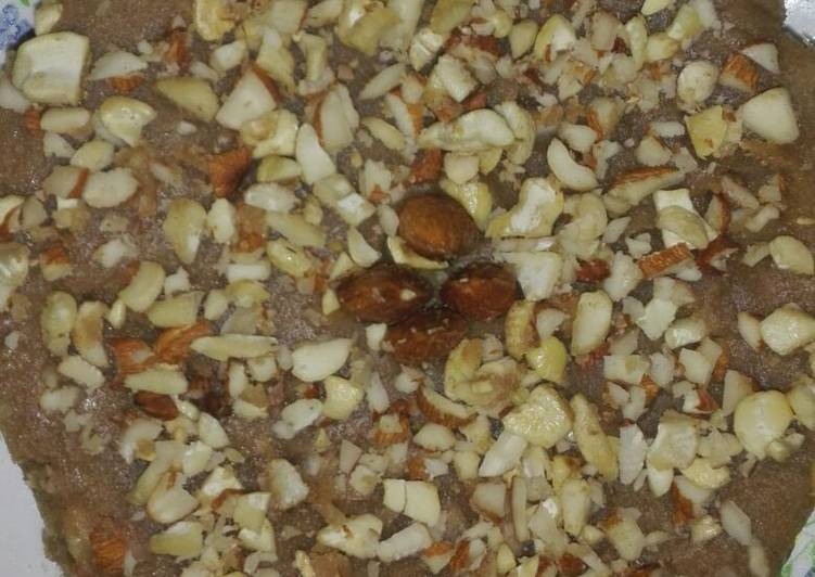 How to Make Quick Atta aur Rava ka halwa…！