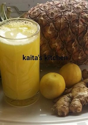 A picture of Pineapple juice.
