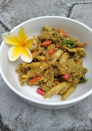 Foto resep Teri Basah Bumbu Kuning
