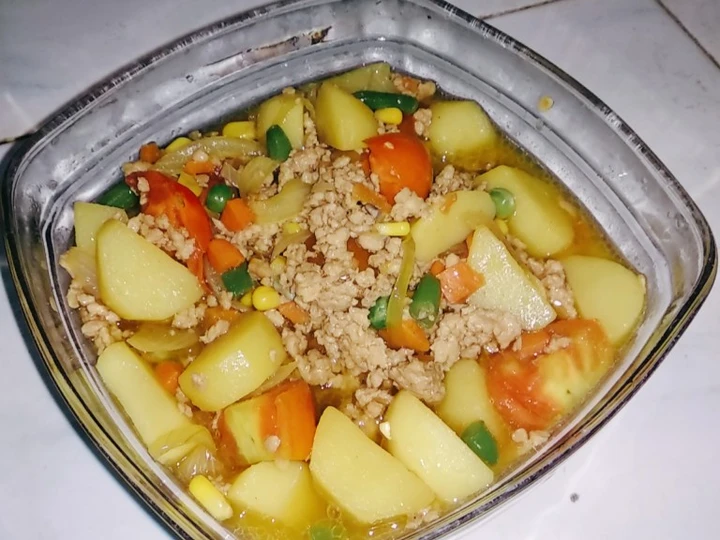 Cara Mudah Membikin Resep Tumis Daging Cincang Pelangi yang Enak Banget Anti Ribet, Mantap Sekali