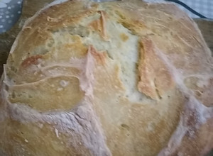 Una foto de Pan con masa madre