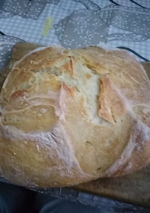 Una foto de Pan con masa madre