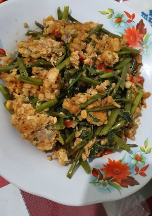 Foto resep Tumis Kangkung Tempe