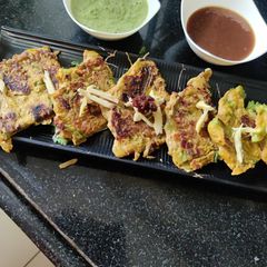 A picture of Vegetable chilla.