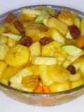 Lemon masala fruit chaat (Ramadan iftar)