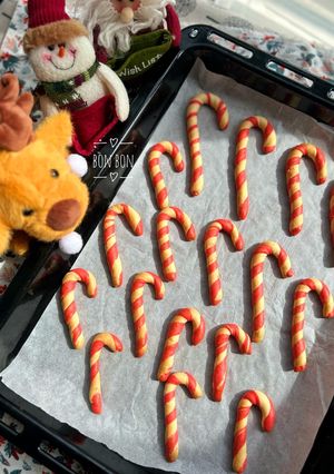 Hình của món Bánh Quy Giáng Sinh - Candy Cane Christmas Cookies.