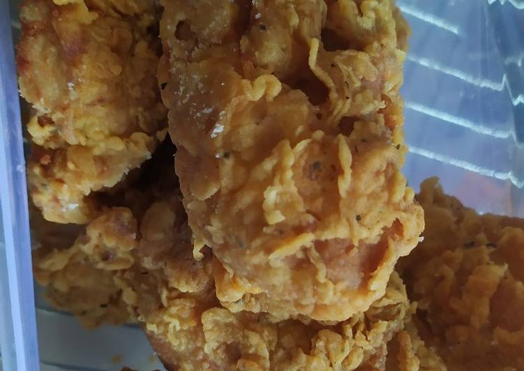 Cara Gampang Menyiapkan Ayam Tepung Crispy yang Bikin Ngiler