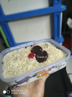 Foto resep Dessert box oreo cream cheese