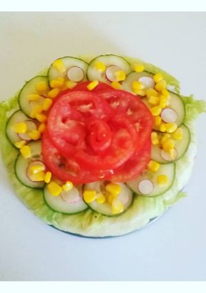Une photo de Gâteau de salade 🥗