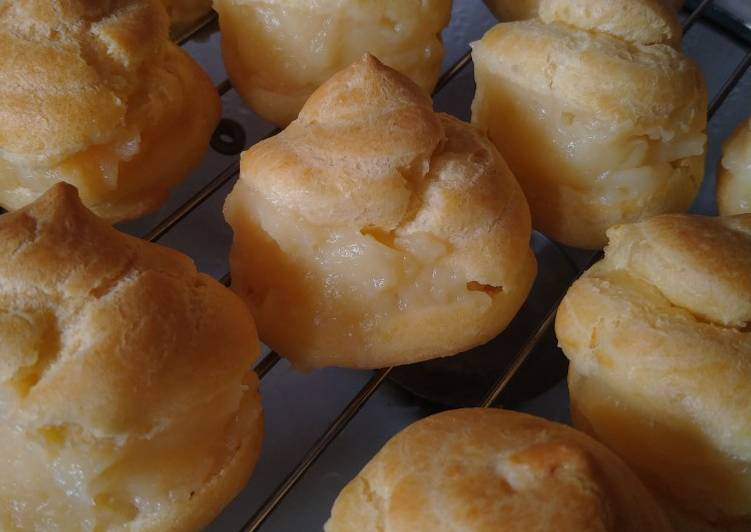 Resep Kue sus simple kopong sempurna tanpa spuit Sederhana