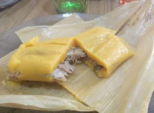 Una foto de Tamales