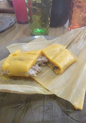 Una foto de Tamales