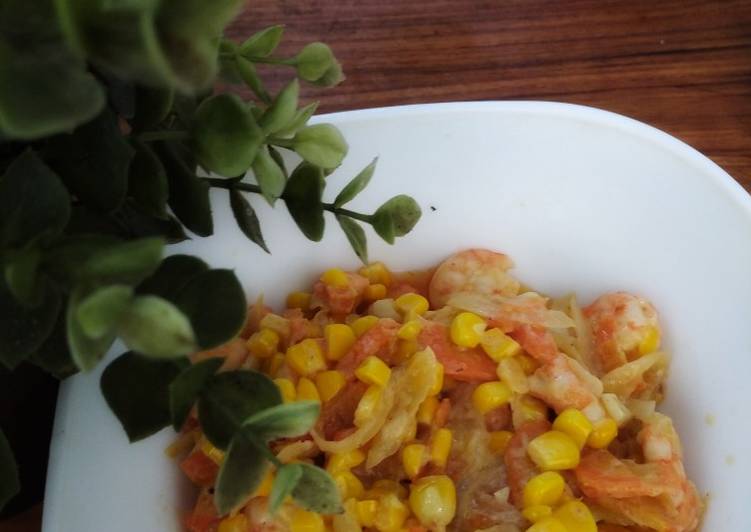 Udang mayonaise sayuran