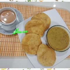 Daal kachori With Chai A picture of Daal kachori With Chai.