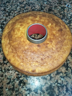 Una foto de Bizcocho de naranja, manzana y zanahoria